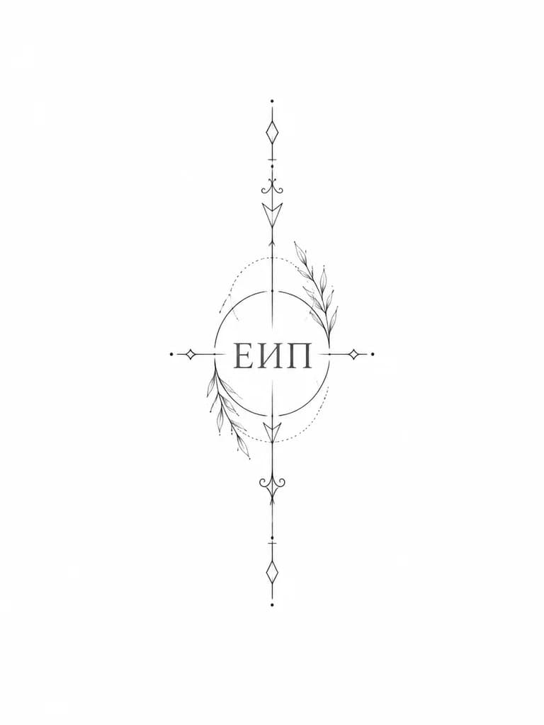 Тату эскиз: ЕИП