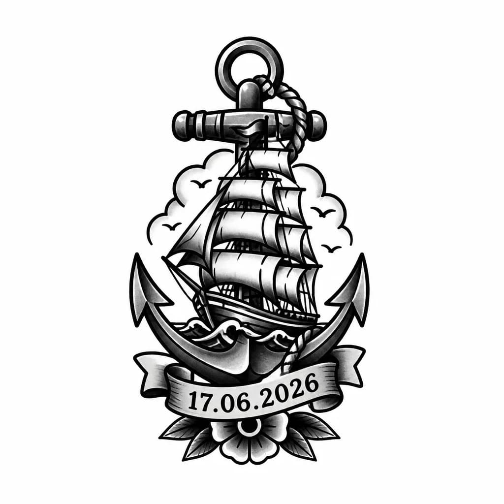 Тату эскиз: 17.06.2026