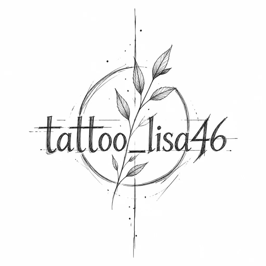 Тату эскиз: Логотип tattoo_lisa46