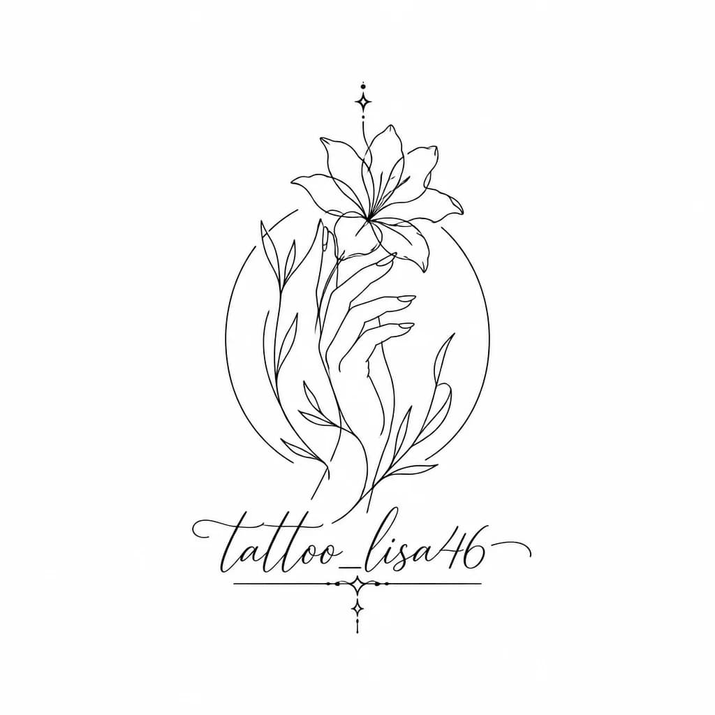 Тату эскиз: Логотип tattoo_lisa46