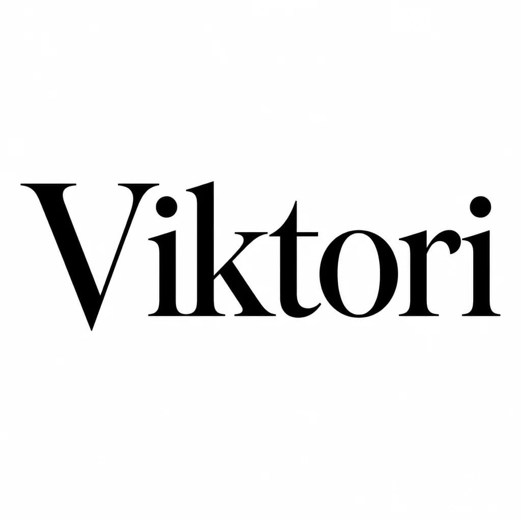 Тату эскиз: Font: Viktori (classic serif)