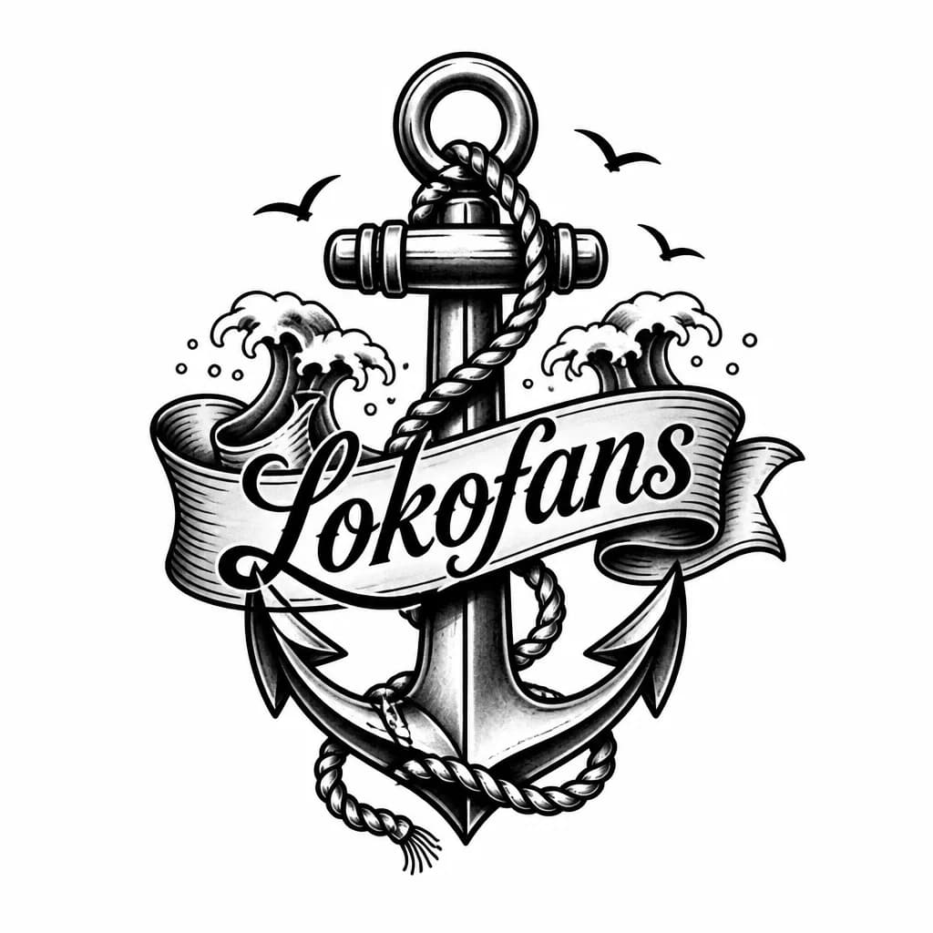 Тату эскиз: Надпись красивым шрифтом Lokofans