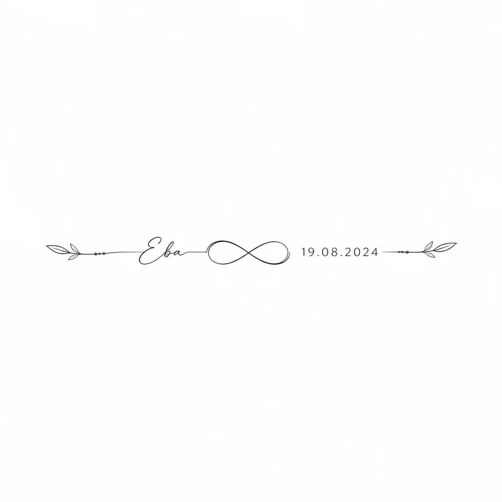 Тату эскиз: Ева, знак бесконечности, 19.08.2024
