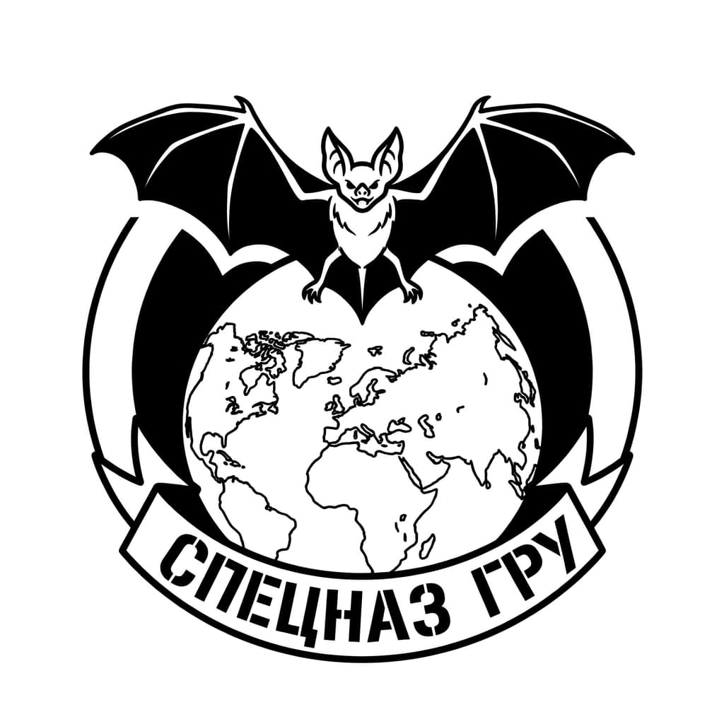 Тату СВО на ноге — эскиз Блэкворк