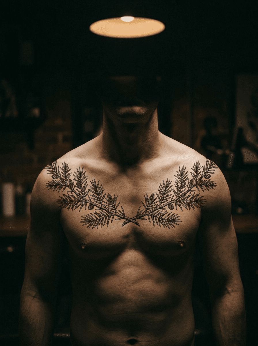 Тату эскиз: Tryon: chest