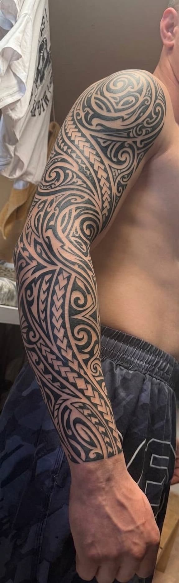 Тату эскиз: Tryon: sleeve