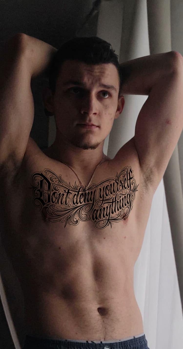 Тату эскиз: Tryon: chest