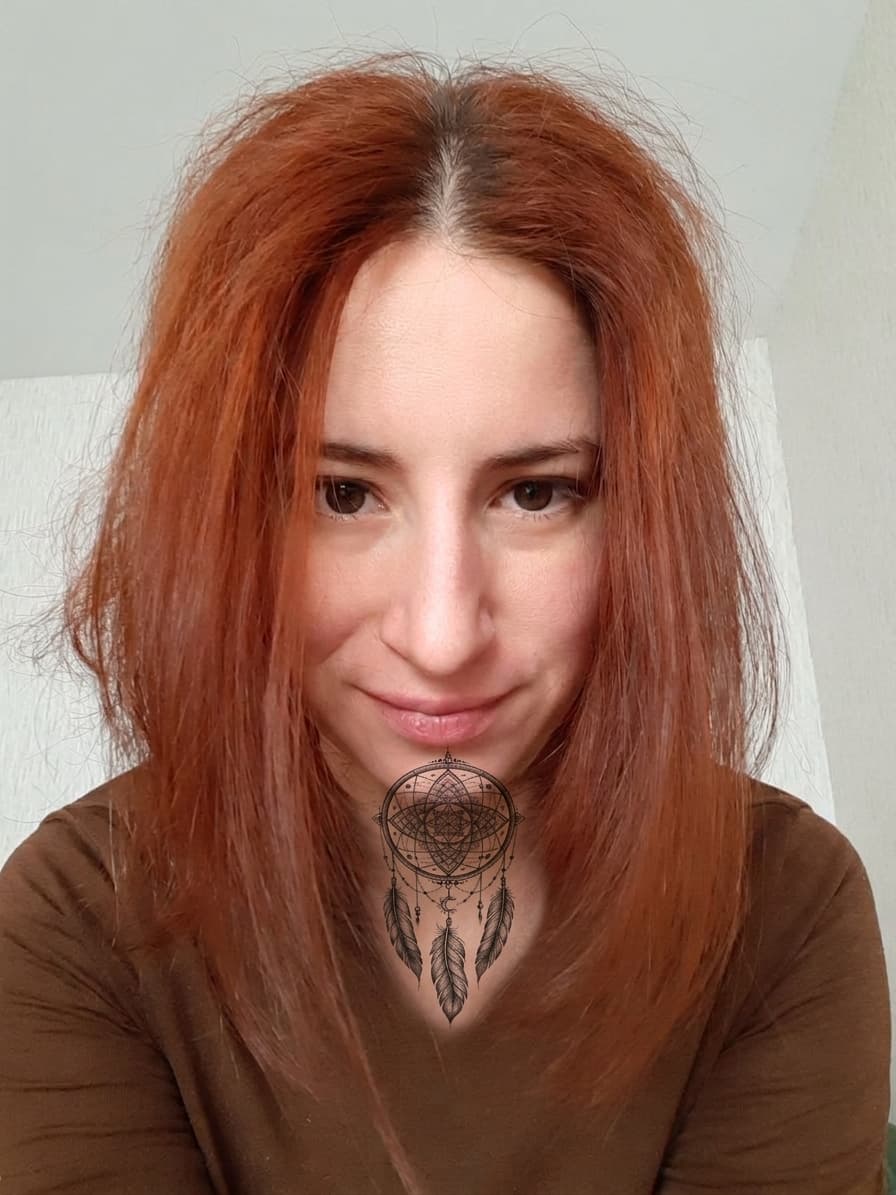 Тату эскиз: Tryon: neck