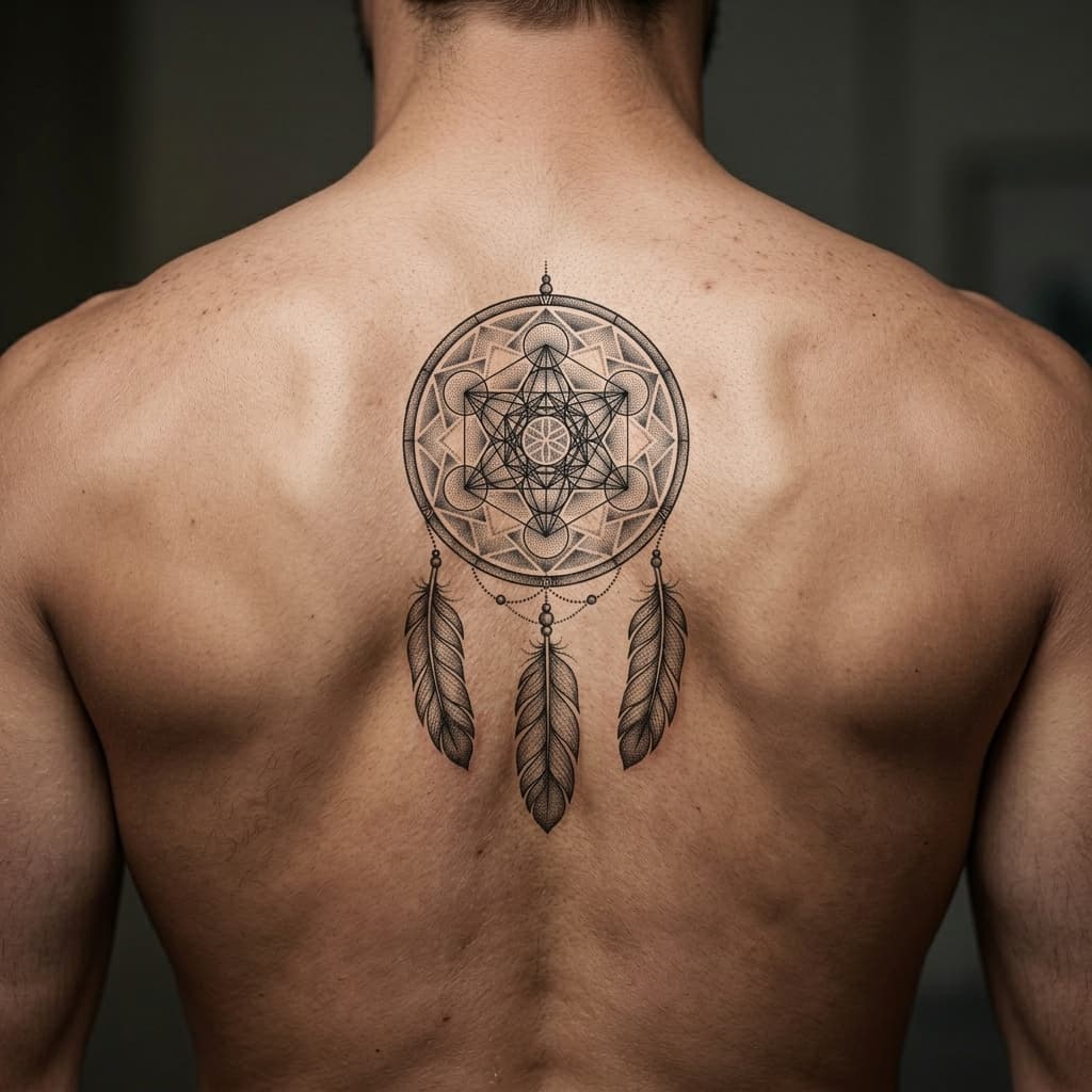 Тату эскиз: Tryon: back