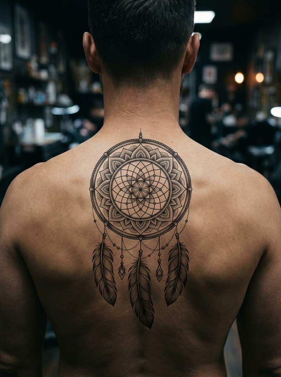 Тату эскиз: Tryon: back