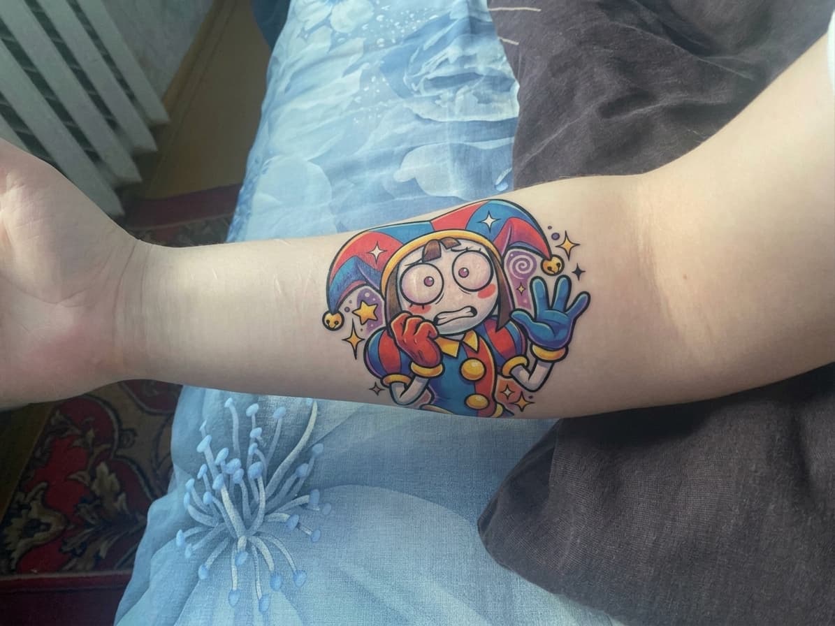 Тату эскиз: Tryon: forearm