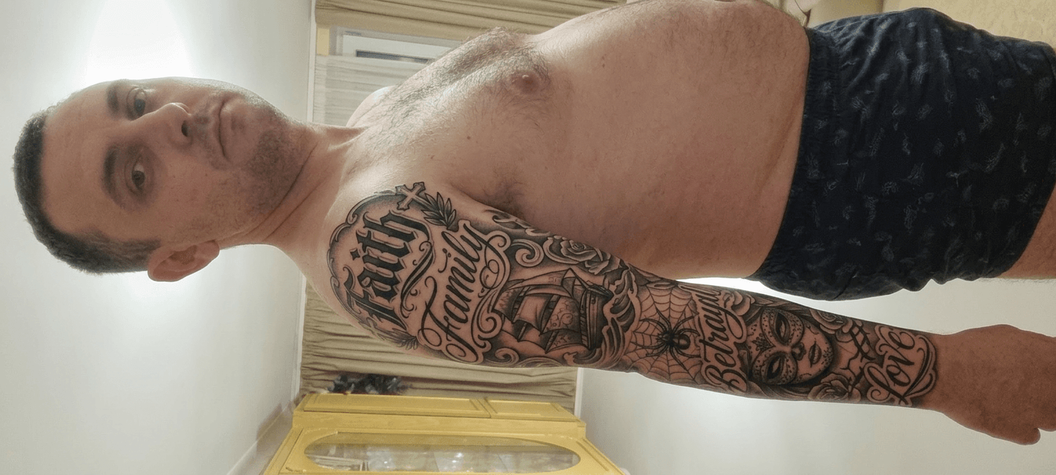 Тату эскиз: Tryon: sleeve