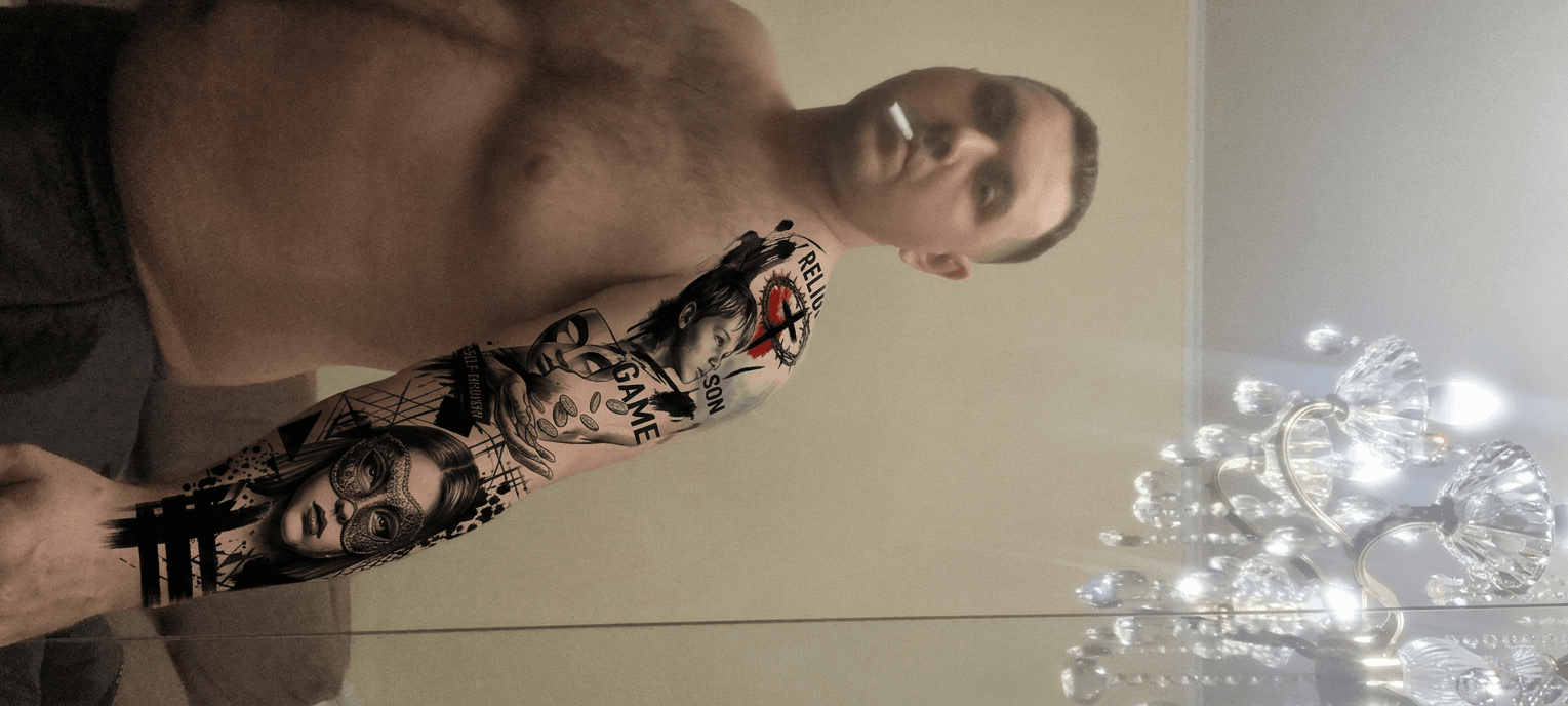Тату эскиз: Tryon: sleeve