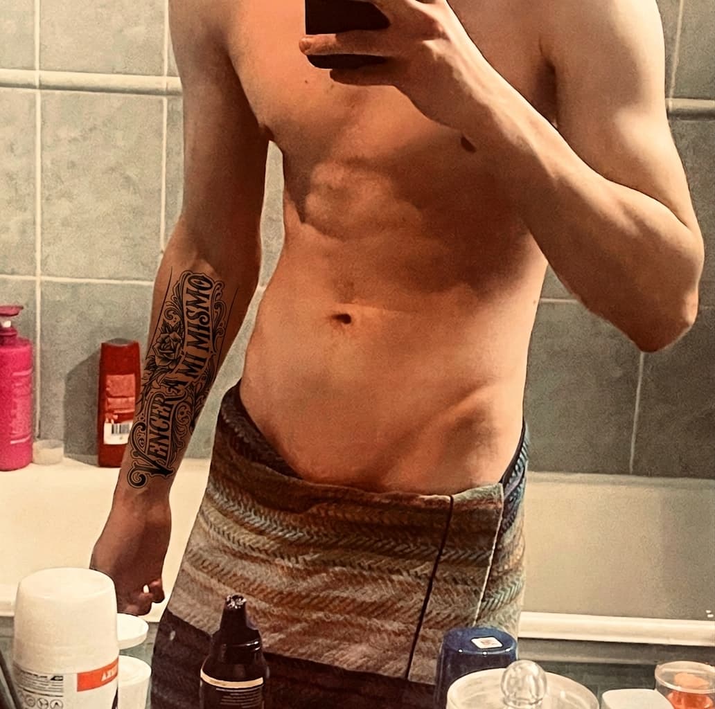 Тату эскиз: Tryon: forearm