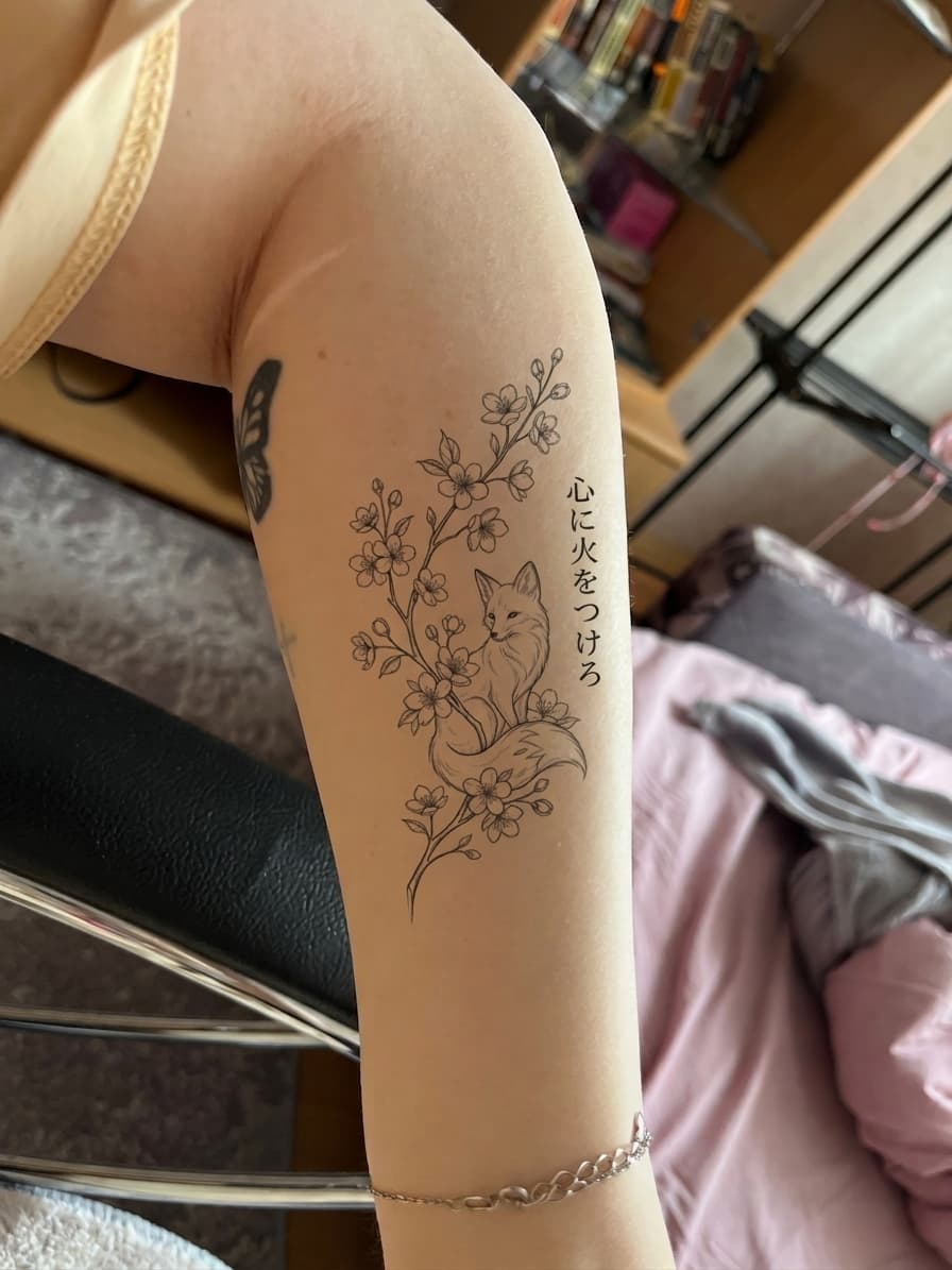 Тату эскиз: Tryon: forearm