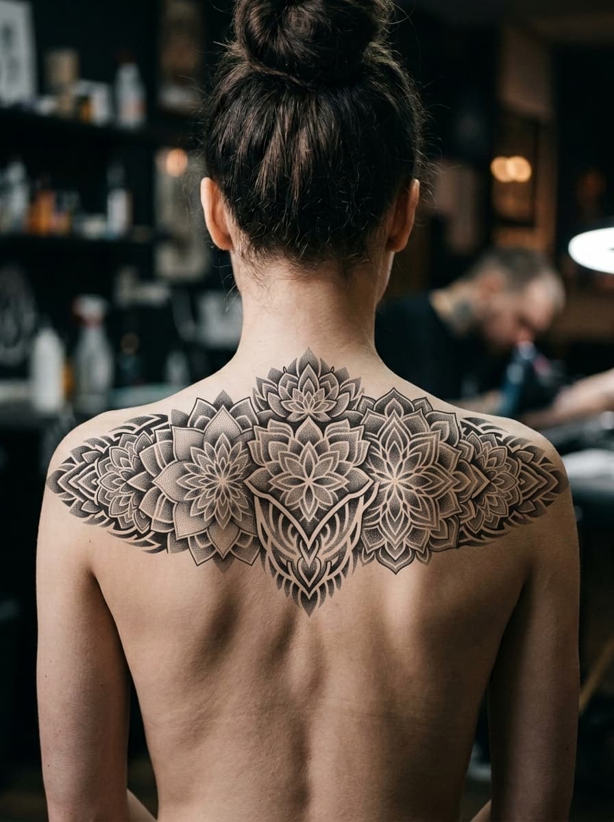 Тату эскиз: Tryon: back