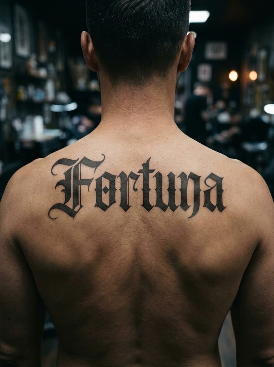 Тату эскиз: Tryon: back