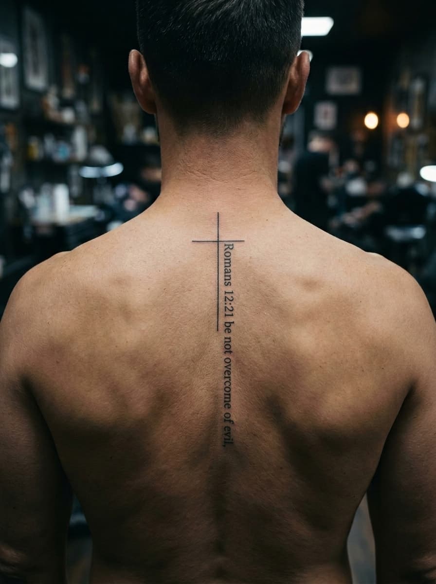 Тату эскиз: Tryon: back