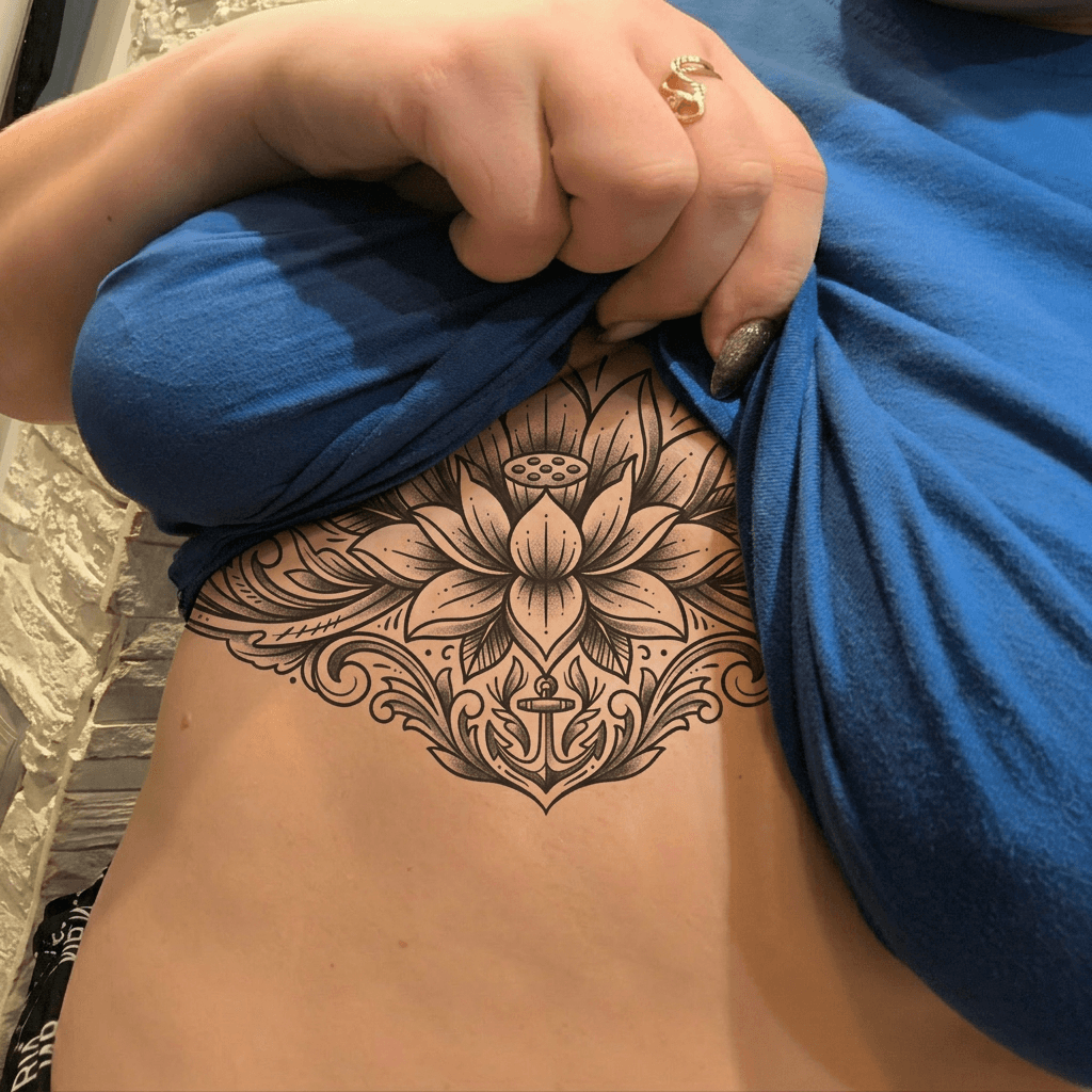 Тату эскиз: Tryon: chest