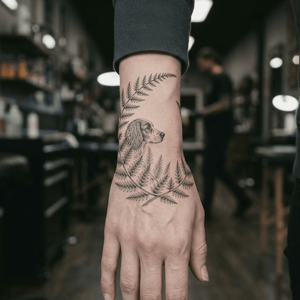 Тату эскиз: Tryon: wrist