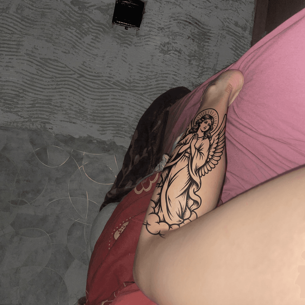 Тату эскиз: Tryon: forearm