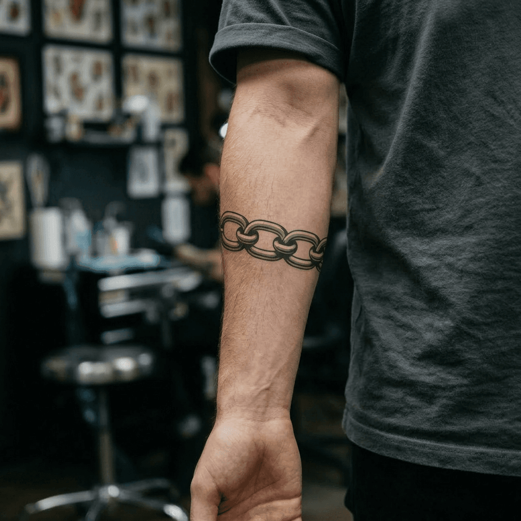Тату эскиз: Tryon: forearm