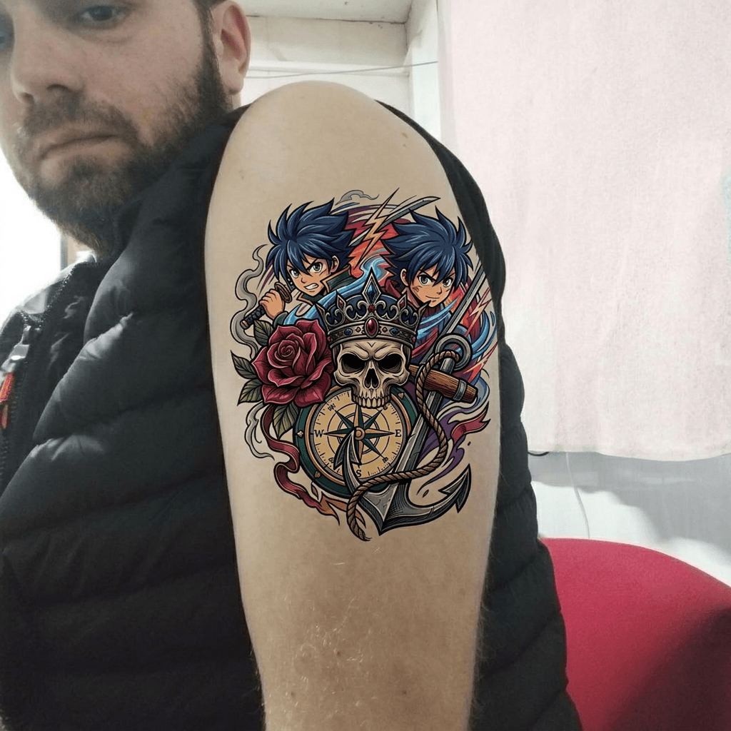 Тату эскиз: Tryon: shoulder