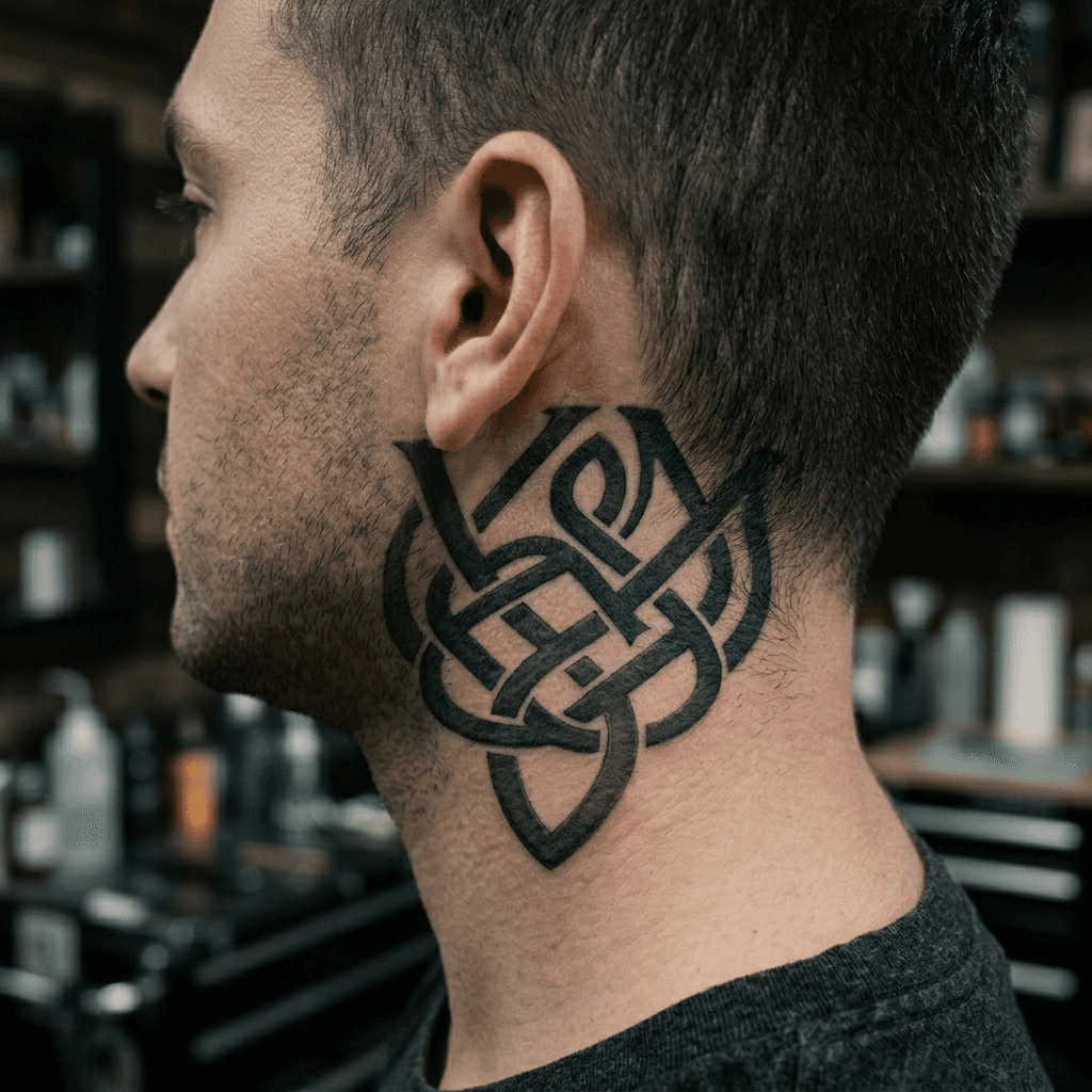 Тату эскиз: Tryon: neck