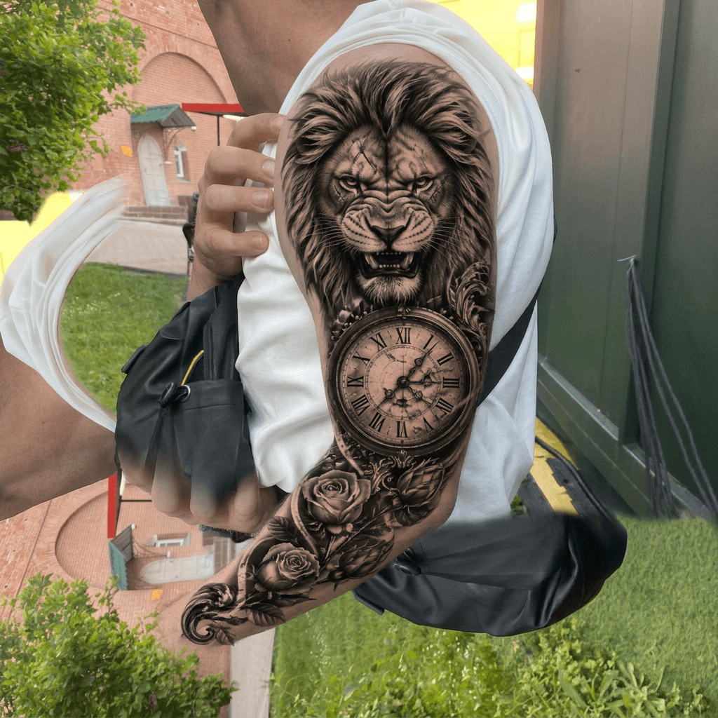 Тату эскиз: Tryon: sleeve