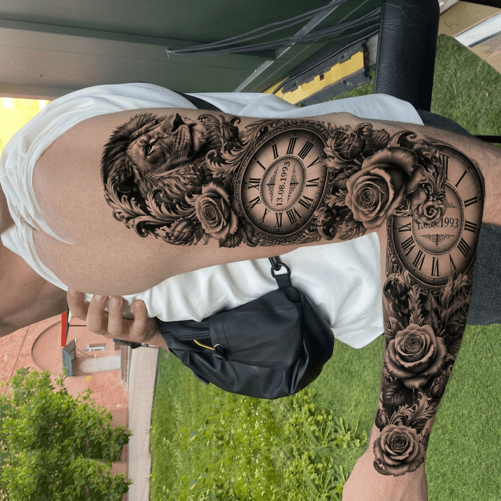 Тату эскиз: Tryon: sleeve
