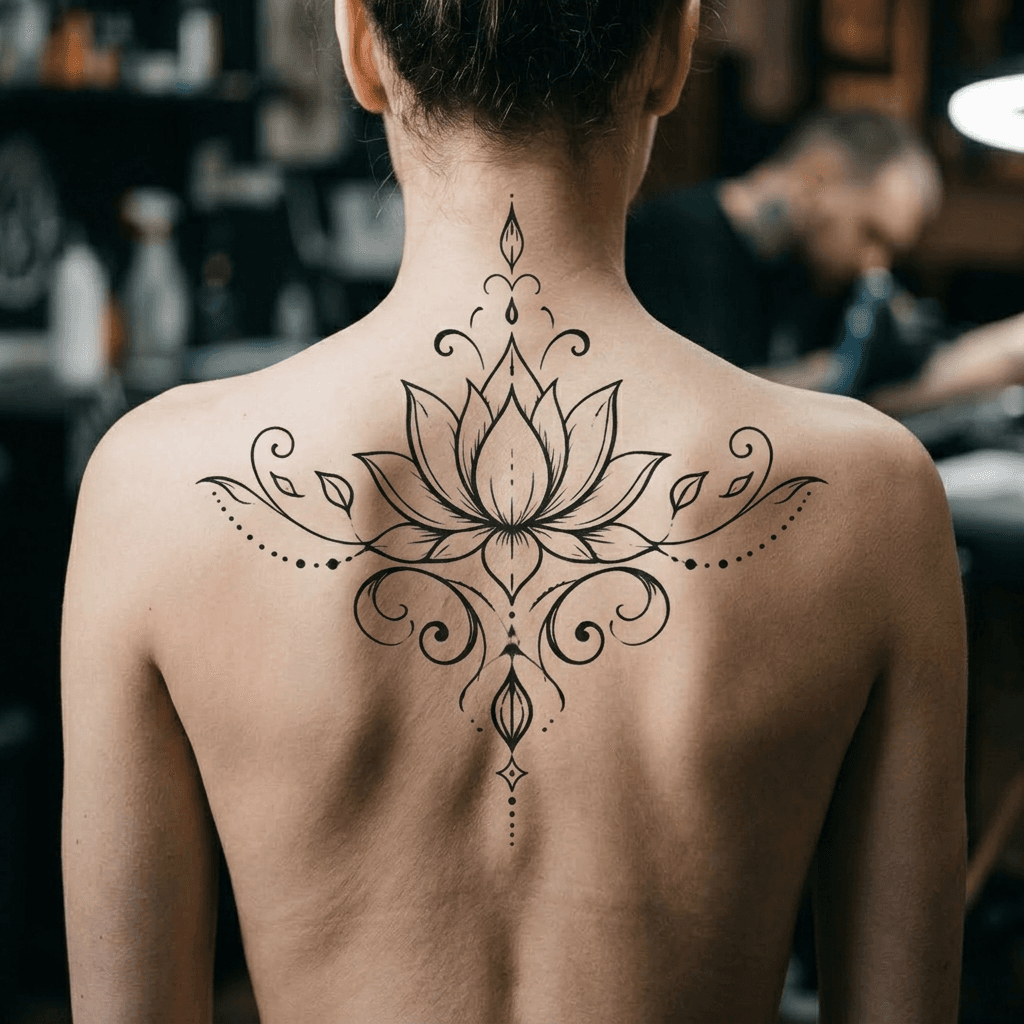 Тату эскиз: Tryon: back