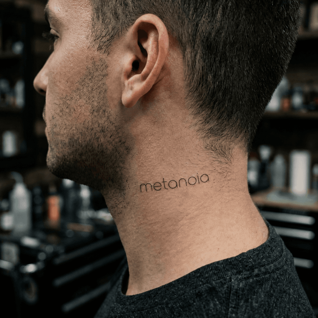 Тату эскиз: Tryon: neck
