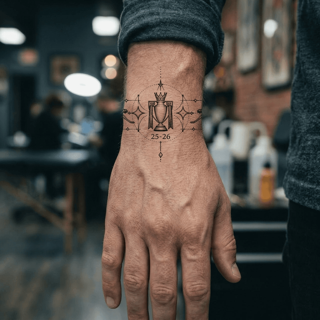 Тату эскиз: Tryon: wrist