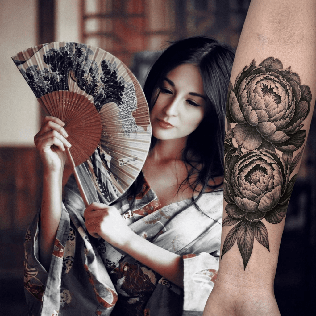 Тату эскиз: Tryon: forearm