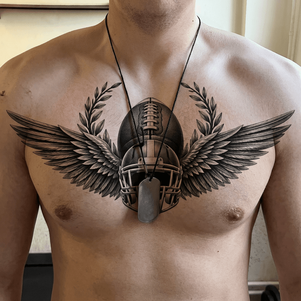 Тату эскиз: Tryon: chest