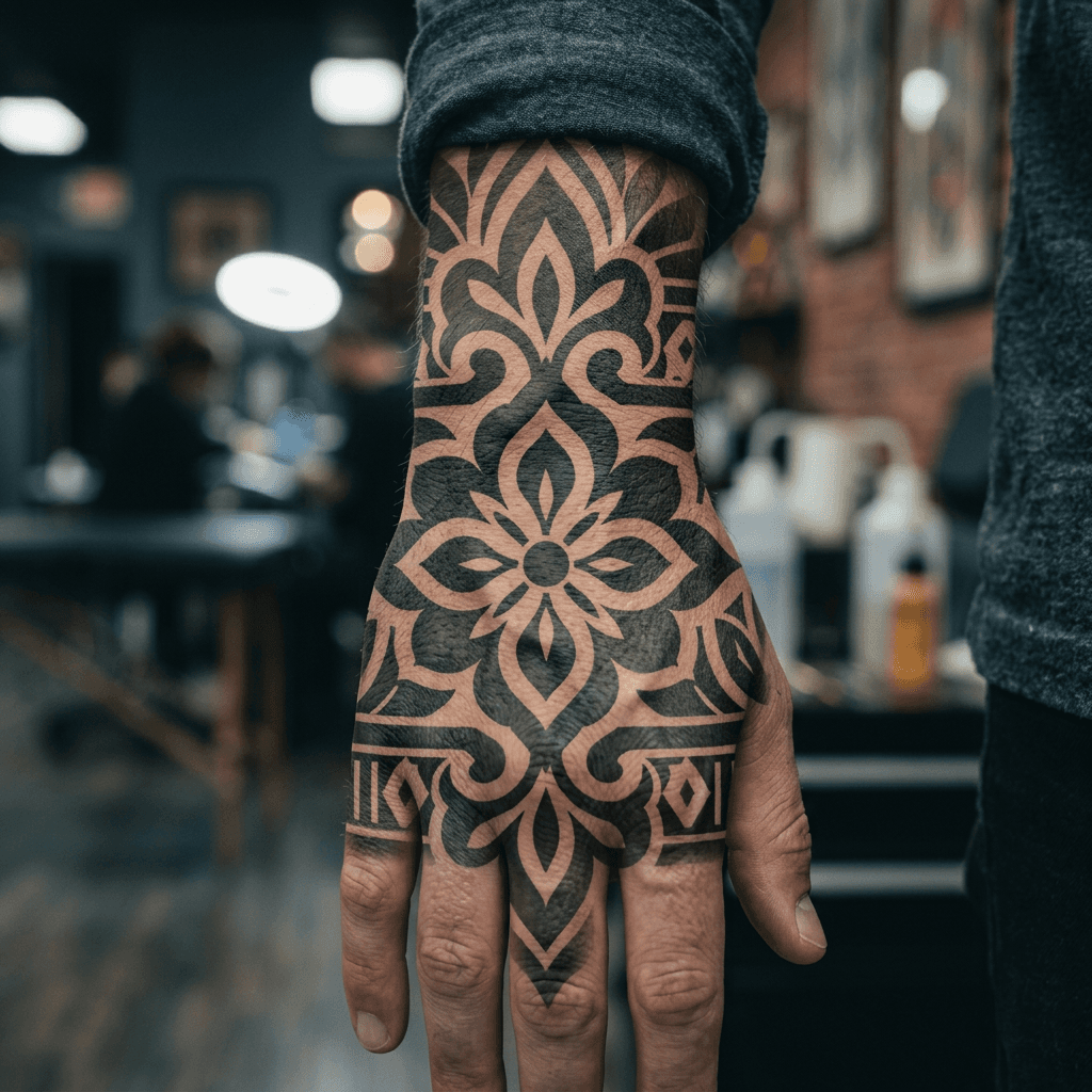 Тату эскиз: Tryon: wrist