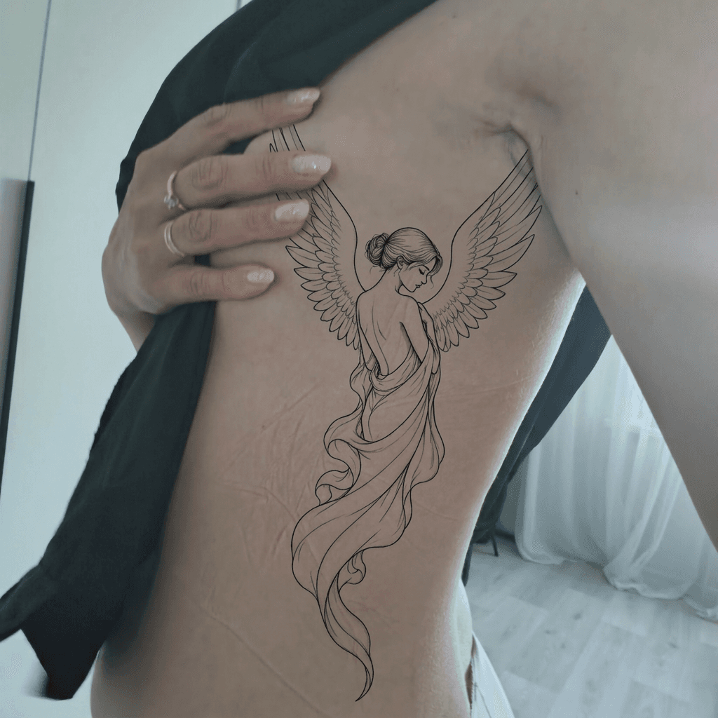 Тату эскиз: Tryon: forearm