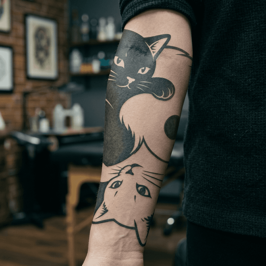 Тату эскиз: Tryon: forearm