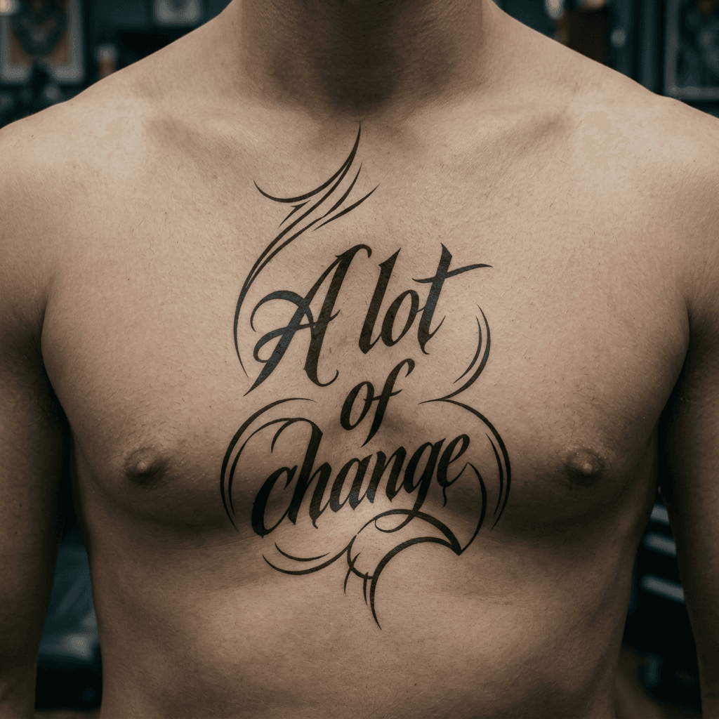 Тату эскиз: Tryon: chest