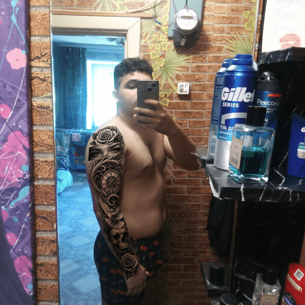 Тату эскиз: Tryon: sleeve