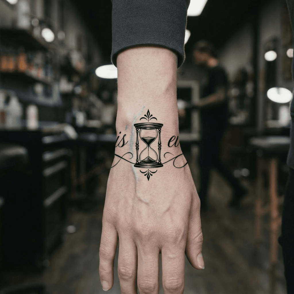 Тату эскиз: Tryon: wrist