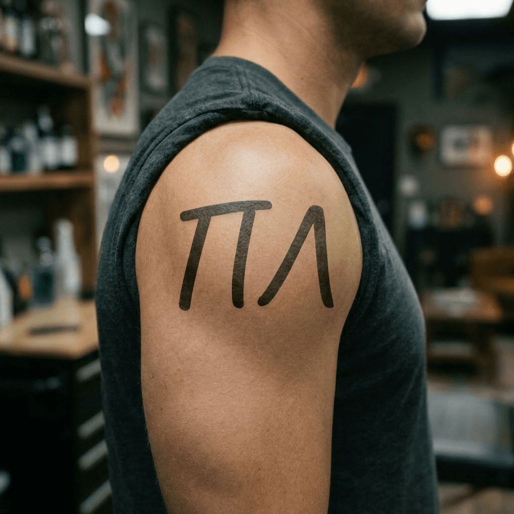 Тату эскиз: Tryon: shoulder