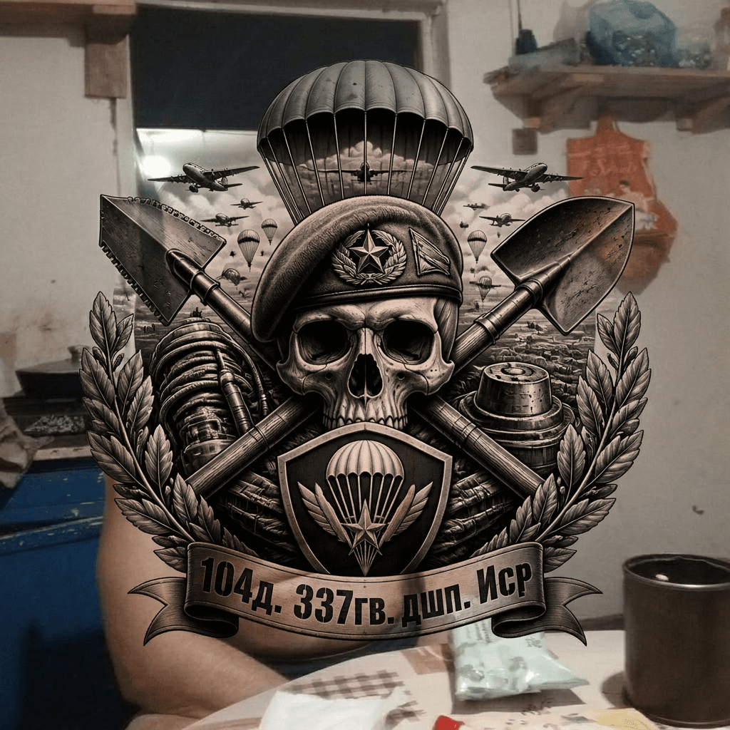 Тату эскиз: Tryon: forearm