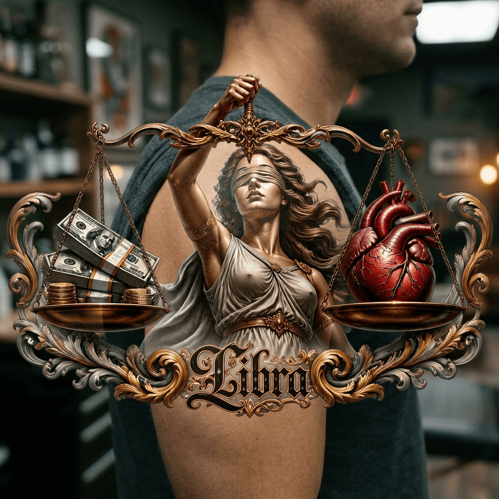 Тату эскиз: Tryon: shoulder