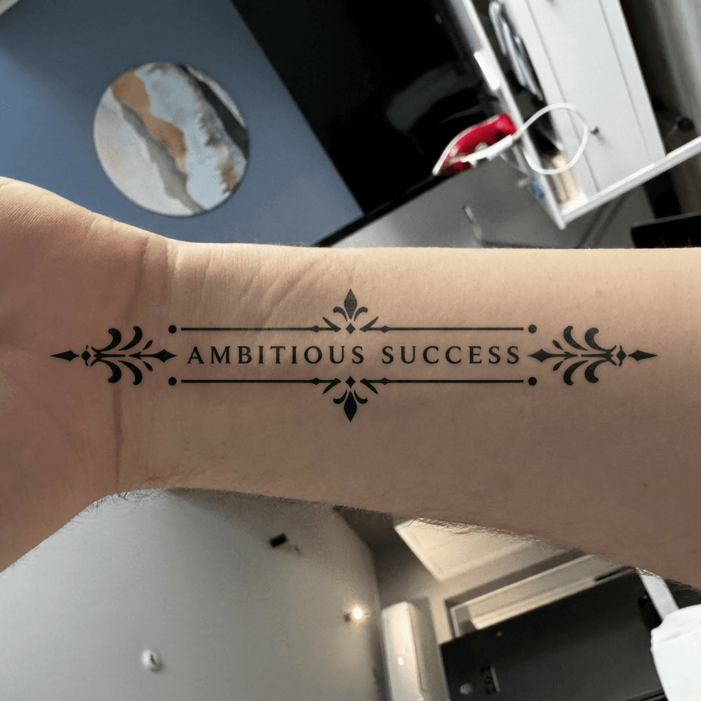 Тату эскиз: Tryon: wrist