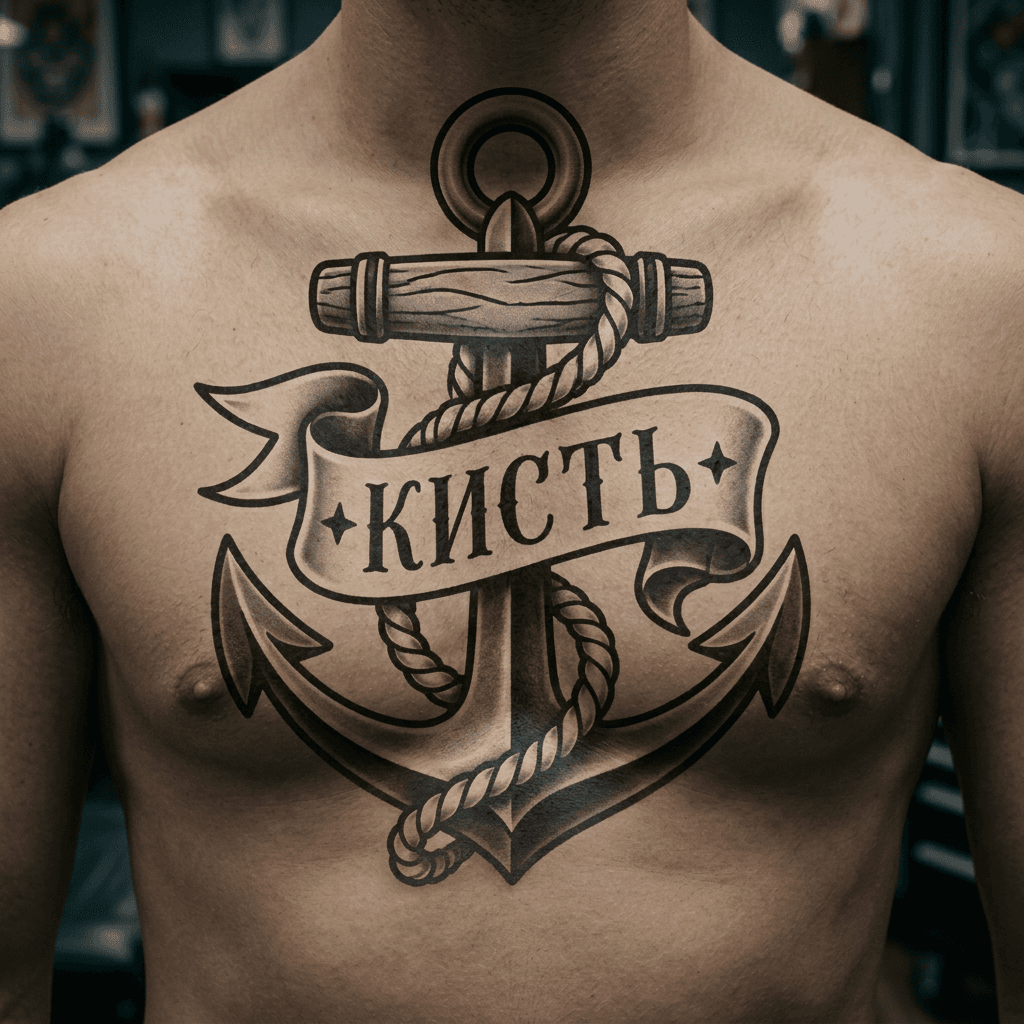Тату эскиз: Tryon: chest