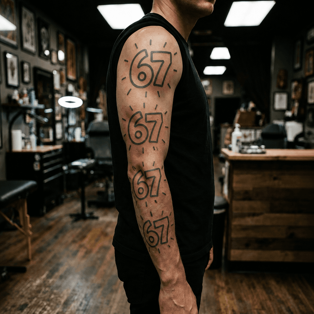Тату эскиз: Tryon: sleeve