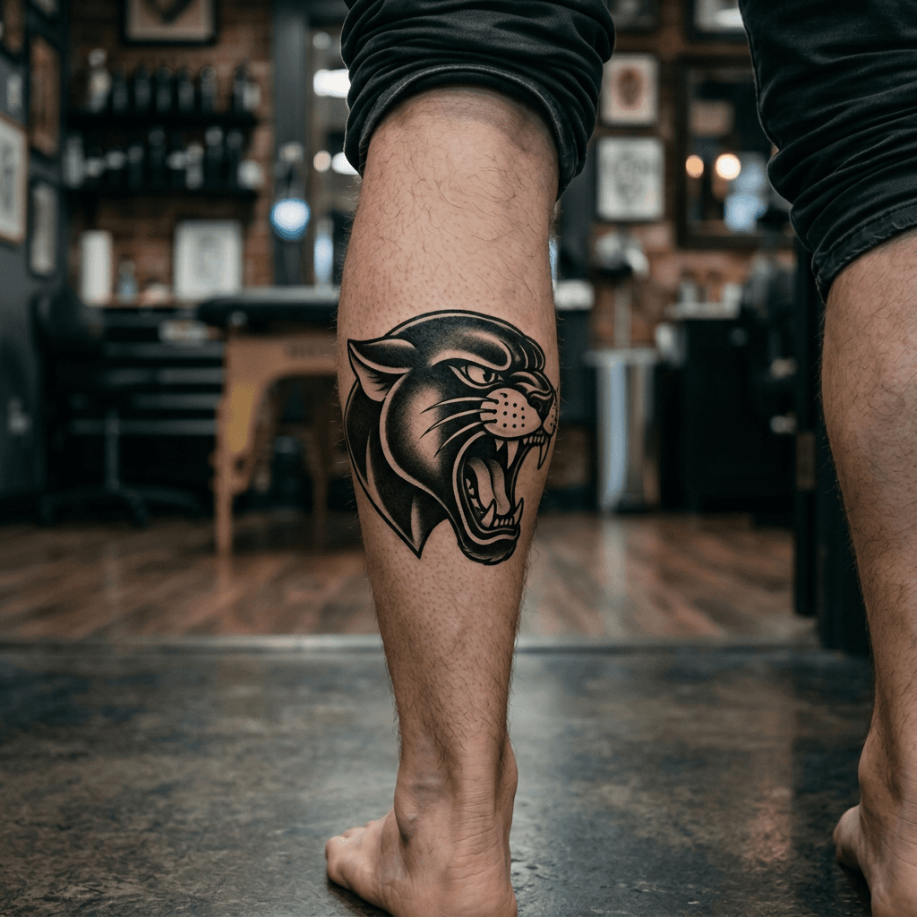 Тату эскиз: Tryon: shin