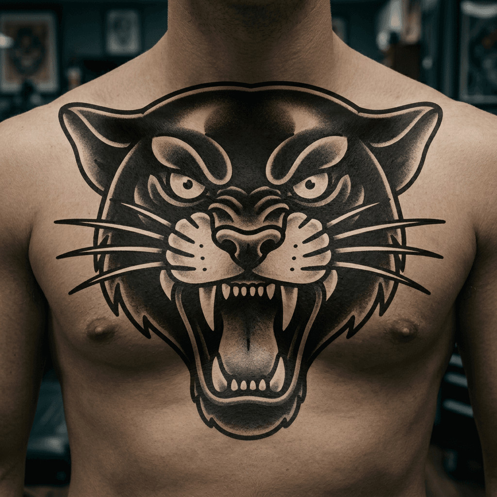 Тату эскиз: Tryon: chest