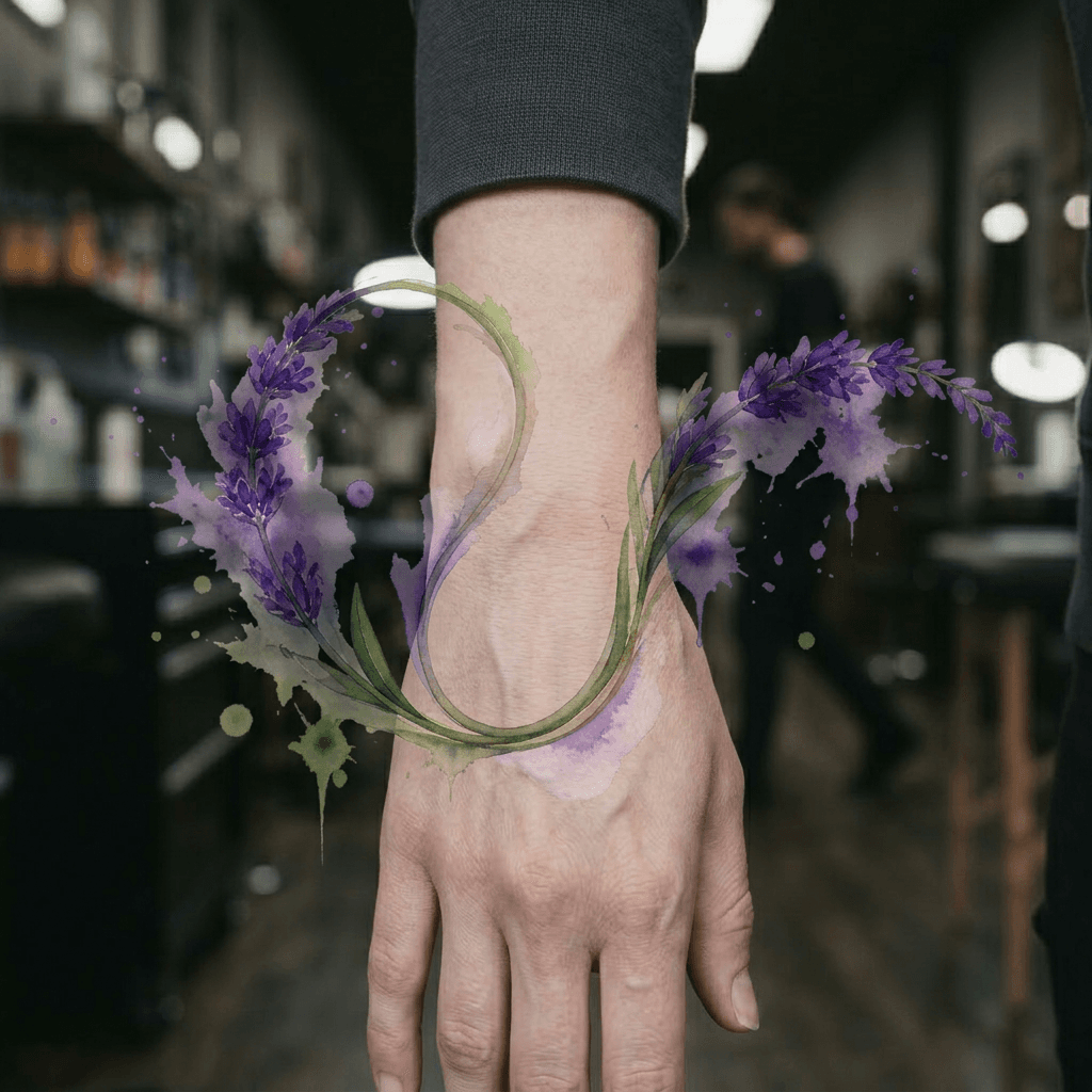 Тату эскиз: Tryon: wrist